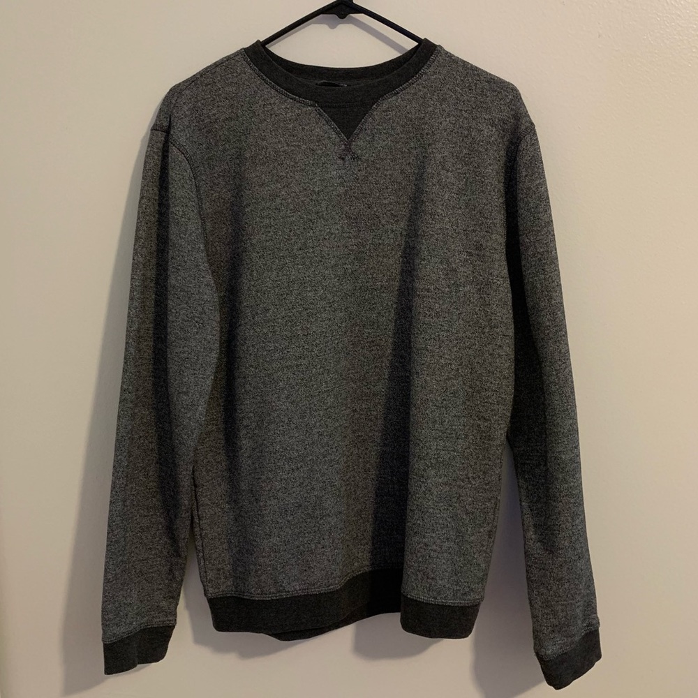Black and Gray H&M Crewneck M